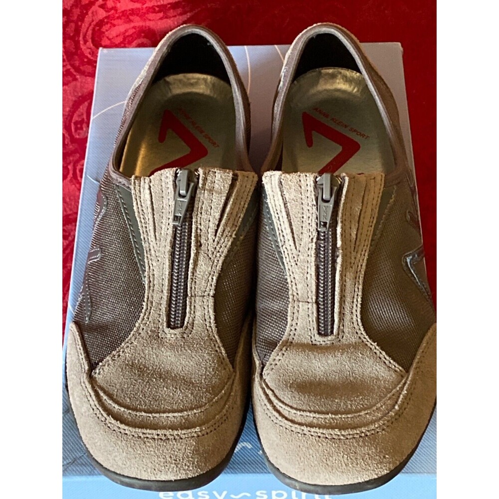 Anne Klein Nanna Gray Suede Sport shoes 8
